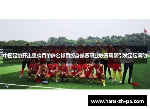 中国足协开出重磅罚单多名球员终身禁赛职业联赛风暴引发足坛震动 中国足协开出重磅罚单多名球员终身禁赛职业联赛风暴引发足坛震动