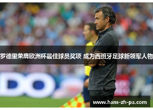 罗德里荣膺欧洲杯最佳球员奖项 成为西班牙足球新领军人物